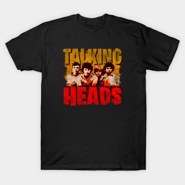 80s // Talking Heads Vintage T-Shirt by BellyWise